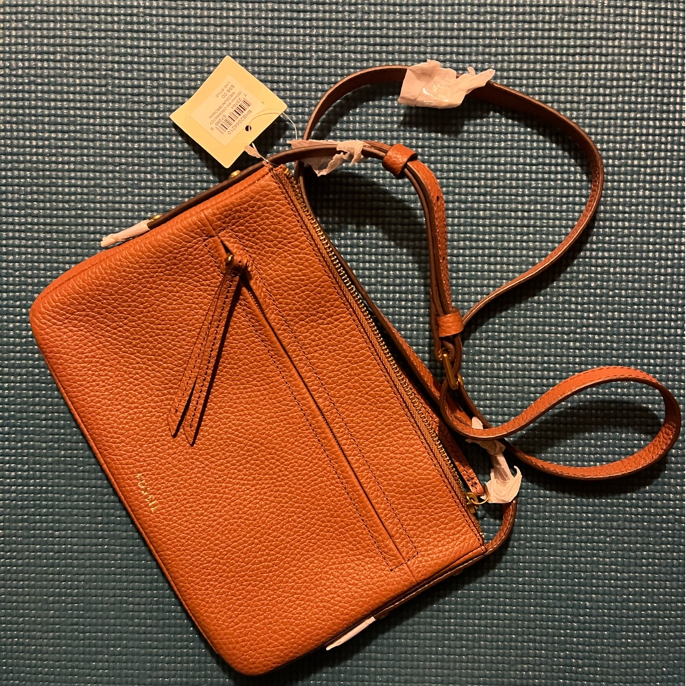 NWT Fossil Gemma crossbody bag